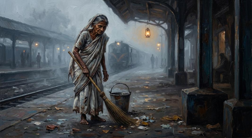 রেলস্টেশনই ছিল যার ঠিকানা